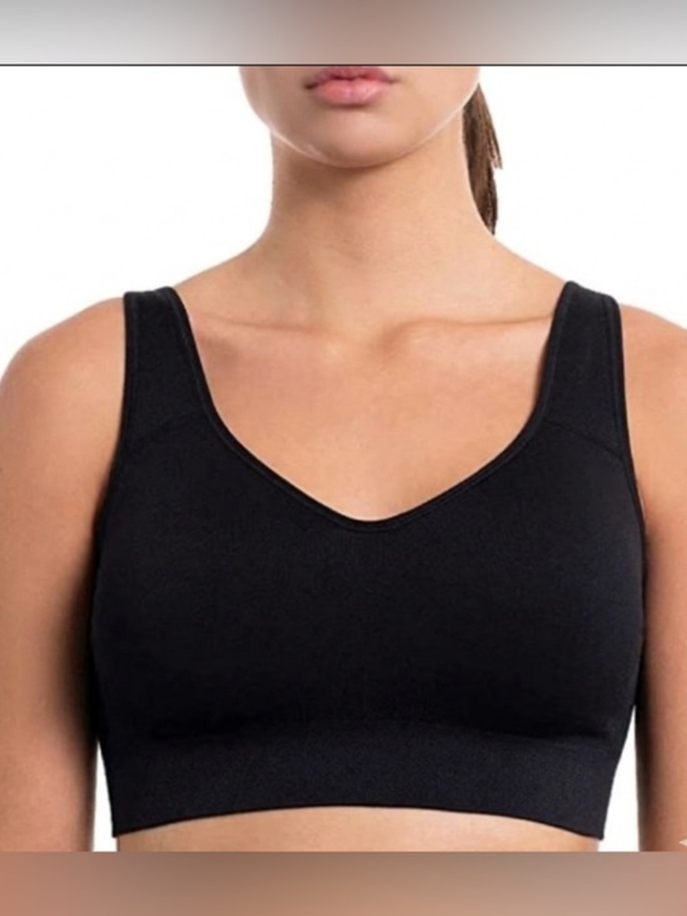 Puma Sports Seamless Performance Bra Gray NWOT Large